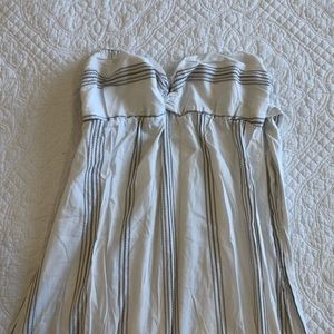 Tommy Bahama strapless maxi  dress, white